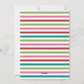 Prettige feestdagen Bright Fun Retro Kerstboom Feestdagenkaart (Achterkant)