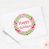 Prettige feestdagen Bright Stickers (Envelop)