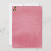 prettige feestdagen bruine Dachshund Rood van fiet (Achterkant)