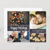 Prettige feestdagen Budget Fotocollage 2023 (Voorkant / Achterkant)