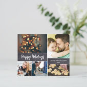 Prettige feestdagen Budget Fotocollage 2023 (Staand voorkant)