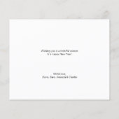 Prettige feestdagen Budget Fotocollage 2023 (Achterkant)