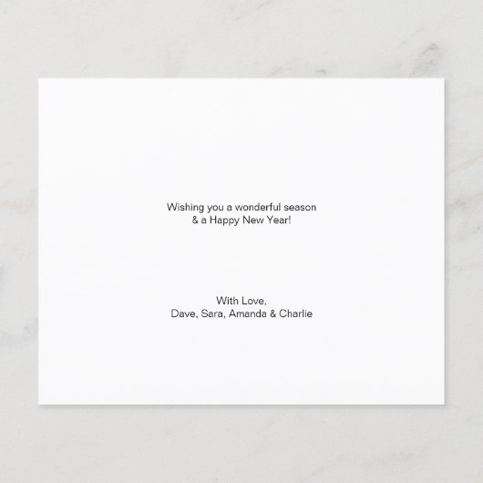 Prettige feestdagen Budget Fotocollage 2023 (Achterkant)