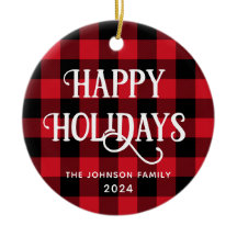 Prettige feestdagen Buffalo Bekijk de familiefoto