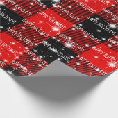 prettige feestdagen Buffelgarnaal Cadeaupapier (Hoek)