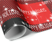 prettige feestdagen Buffelgarnaal Cadeaupapier (Rol Hoek)