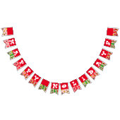 prettige feestdagen Bunting Flags Vlaggetjes (Alle)