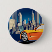 prettige feestdagen Button (Voorkant)