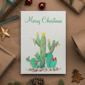 Prettige Feestdagen Cactus Zuidwest Feestdagenkaart