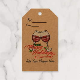 prettige feestdagen cadeaulabels