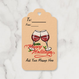 prettige feestdagen cadeaulabels