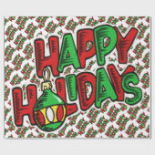 PRETTIGE FEESTDAGEN - CADEAUPAPIER (Vlak)