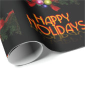 prettige feestdagen cadeaupapier (Rol Hoek)
