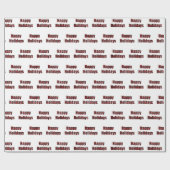 prettige feestdagen cadeaupapier (Vlak)