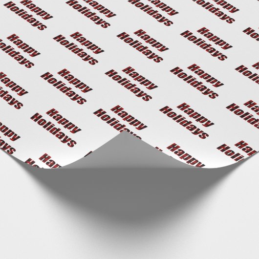 prettige feestdagen cadeaupapier (Hoek)