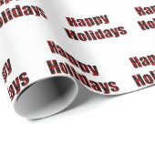 prettige feestdagen cadeaupapier (Rol Hoek)