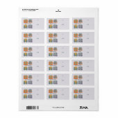 PRETTIGE FEESTDAGEN Cadeaus Bogen Kerst CUSTOM TO  Etiket (Full Sheet)