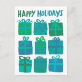 PRETTIGE FEESTDAGEN Cadeaus Cadeaus Kerst CUSTOM Briefkaart (Voorkant)