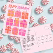 PRETTIGE FEESTDAGEN Cadeaus Cadeaus Kerst CUSTOM Briefkaart