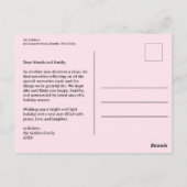 PRETTIGE FEESTDAGEN Cadeaus Cadeaus Kerst CUSTOM Briefkaart (Achterkant)