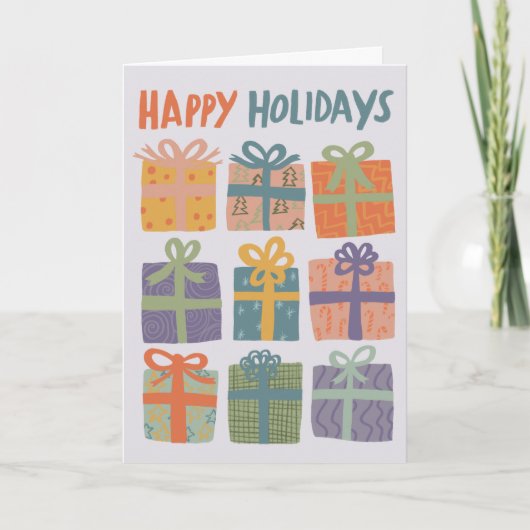 PRETTIGE FEESTDAGEN Cadeaus Kerstmis CUSTOM Hand-g (Voorkant)