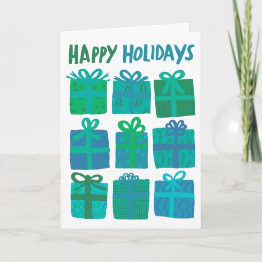 PRETTIGE FEESTDAGEN Cadeaus Kerstmis CUSTOM Hand-g (Voorkant)