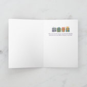 PRETTIGE FEESTDAGEN Cadeaus Kerstmis CUSTOM Hand-g Kaart (Binnen)