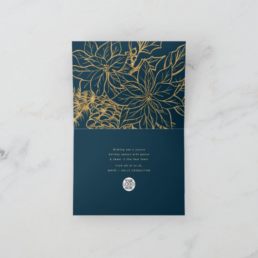 Prettige feestdagen Calligrafie Script Business | (Binnen)