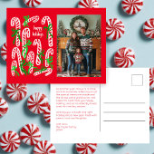 Prettige feestdagen Candycanes CUSTOM FOTO KERST