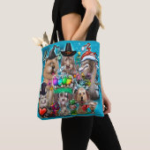 prettige feestdagen Canvas tas (Dichtbij)
