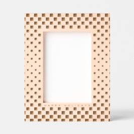 Prettige feestdagen Checker Gegraveerde Lijstjes