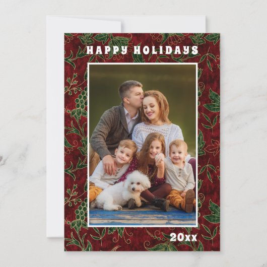 Prettige feestdagen Chic Feestelijke Kerstmis Fami (Voorkant)