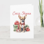 Prettige feestdagen Chihuahua Christmas (Voorkant)