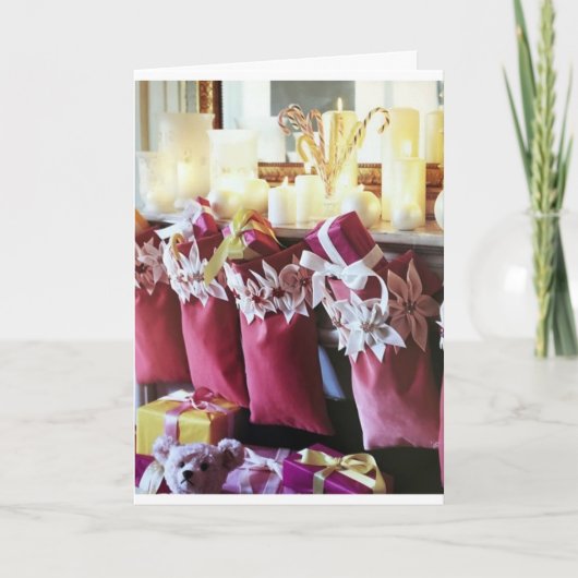 **PRETTIGE FEESTDAGEN* CHRISTMAS CHEER VOOR U! FEESTDAGEN KAART (Voorkant)