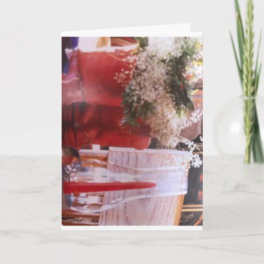 **PRETTIGE FEESTDAGEN* CHRISTMAS CHEER VOOR U! FEESTDAGEN KAART (Voorkant)