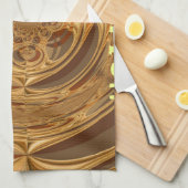 Prettige feestdagen Circle Art Print/Design Theedoek (Quarter Fold)