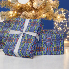 Prettige feestdagen Classic Christmas Icons Waterv Cadeaupapier