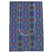 Prettige feestdagen Classic Christmas Icons Waterv Medium Cadeauzakje (Achterkant)