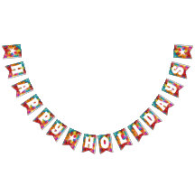 prettige feestdagen COLORFUL RAINBOW