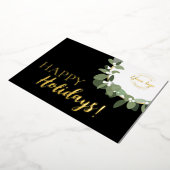 prettige feestdagen Company Logo in Wreath Metalli (Gedraaid)