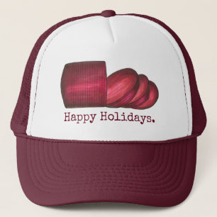 Prettige feestdagen Cranberry Kerst Thanksgiving Trucker Pet
