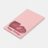 prettige feestdagen Cranberry Sauce Post-its Post-it® Notes (Schuin)