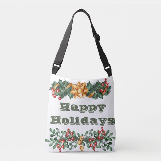 prettige feestdagen Crossbody Bag Tas (Voorkant)