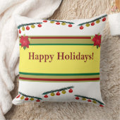prettige feestdagen Cushion Kussen (Deken)