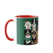 prettige feestdagen Cute Dogs