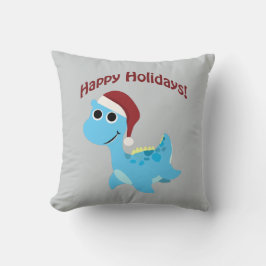 prettige feestdagen! Cute Nessie Kussen