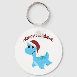 prettige feestdagen! Cute Nessie Sleutelhanger