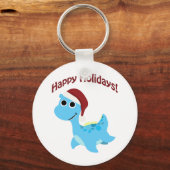 prettige feestdagen! Cute Nessie Sleutelhanger (Voorkant)