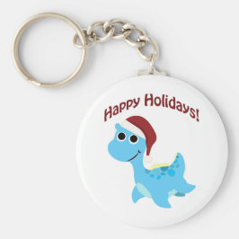 prettige feestdagen! Cute Nessie Sleutelhanger