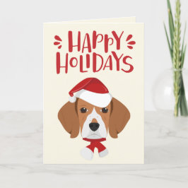 prettige feestdagen - Cute Santa Beagle - Kerstmis